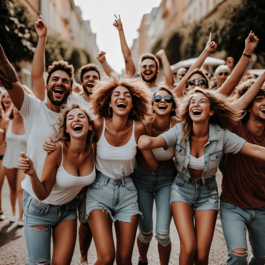 People being themselves